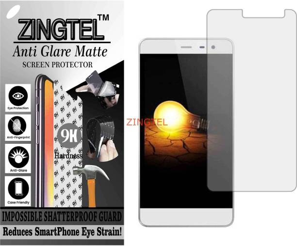 ZINGTEL Tempered Glass Guard for MICROMAX Q4202 (BOLT WARRIOR 2) (Matte Flexible Shatterproof)