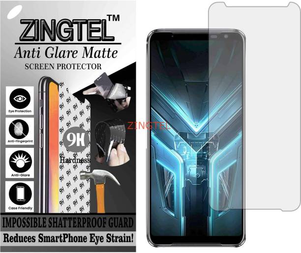 ZINGTEL Tempered Glass Guard for ASUS ROG PHONE 3 (Matt...
