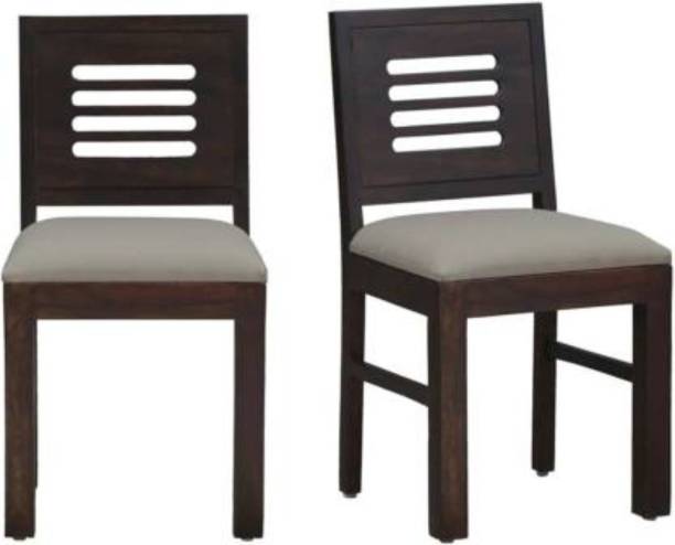 Credenza Sheesham Wood Study Dining Chair Furniture for Home Set of 2 Solid Wood Dining Chair