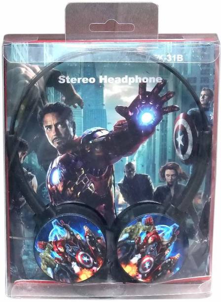 Top Headset Kids cheap price 5stars Flipkart in India 17 stylie modern Alternatives Avenger Headphones for All Android and iOS Devices Wired Headset Wired Headset