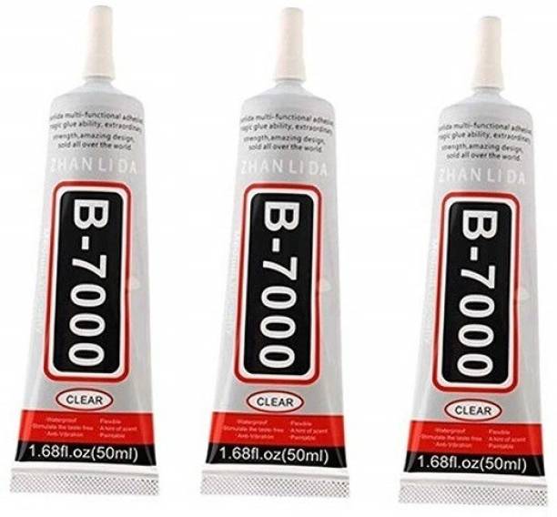 Pacificdeals B7000 Multipurpose Transparent Adhesive Glue Waterproof For Jewellery, Epoxy Resin, Shoes, Toys, BAG, Flowers, Touch Screen Cell Phone Repair