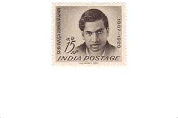 Phila Hub 1962 Srinivasa Ramanajan ( Mathametician ) - 75th Birth Anniversary POSTAGE-STAMP MNH CONDITION Stamps
