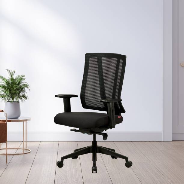 Featherlite Enzo MB Fabric Office Arm Chair