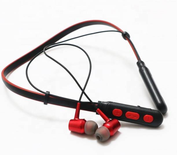 LHR B12 RED Neckband Bluetooth Headset