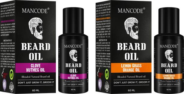 MANCODE BEARD OIL LEMON GRASS& ORANGE OIL