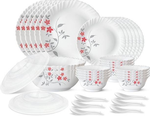 Glass Dinner Sets Online At Discounted Prices On Flipkart