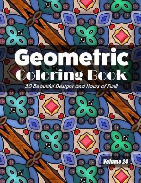 Geometric Coloring Book, Volume 24