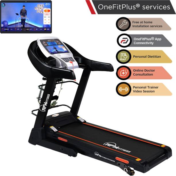 RPM Fitness RPM3000 3.5 HP Peak, Multi Function Motorized with Free Installation Treadmill