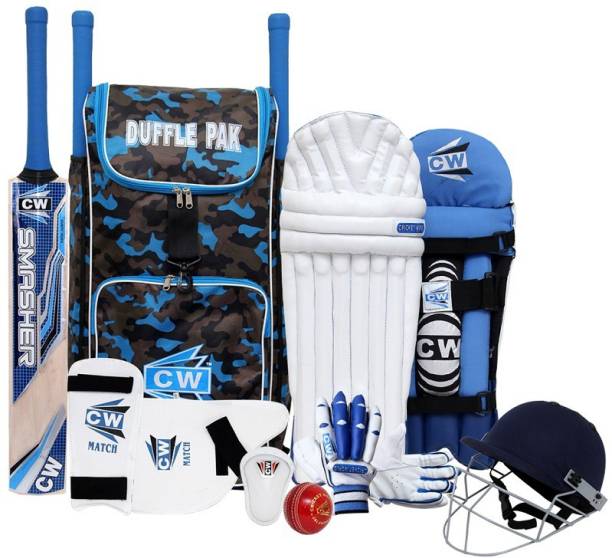 CW Tournament Cricket Kit Right Hand With All Things in Kit Ideal For 8-9 Yrs Size 4 Cricket Kit