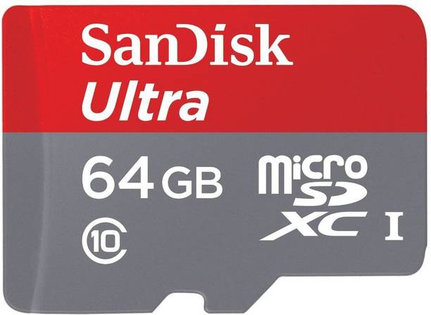 SanDisk micro 64 GB SDXC Class 10 120 MB/s Memory Card