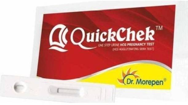 Dr. Morepen Quick chek Prega news combo of 5 Pregnancy Test Kit (1 Tests) Pregnancy Test Kit