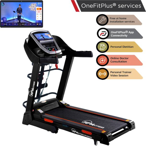 RPM Fitness RPM5000 4.5HP Peak Multi Function Motorized with Free Installation Treadmill