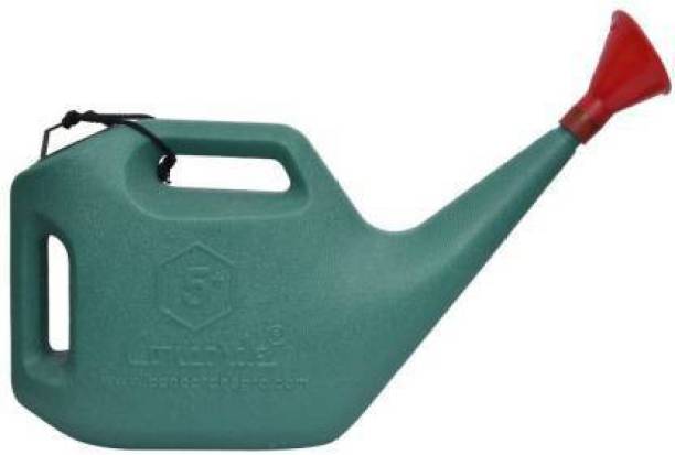 Green India Premium Watering Can (5 Litre, Plastic, Multicolour) Garden Tool Kit (1 Tools) Watering Wand