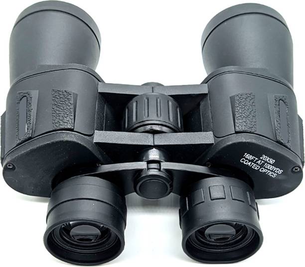 DHC Professional 20X50 Prism Binocular Monocular Telescope Waterproof Outdoor Portable HD Powerful Lens 20X Zoom Binoculars with Carrying Bag/Cleaning Cloth 30 Binoculars