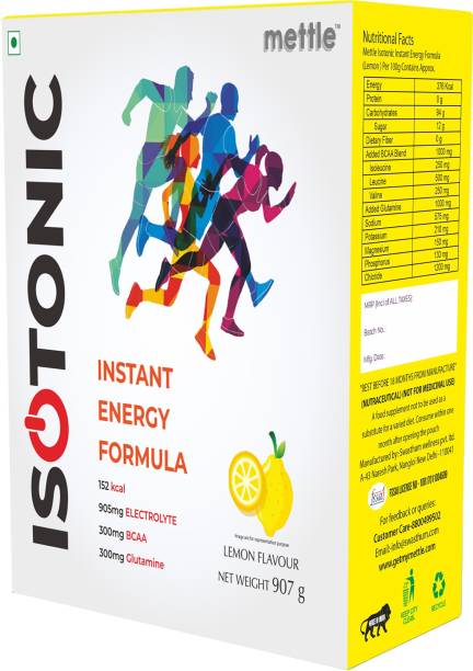 Mettle Isotonic Instant Energy Formula for Extended Workout | Electrolyte Energy Drink Energy Drink