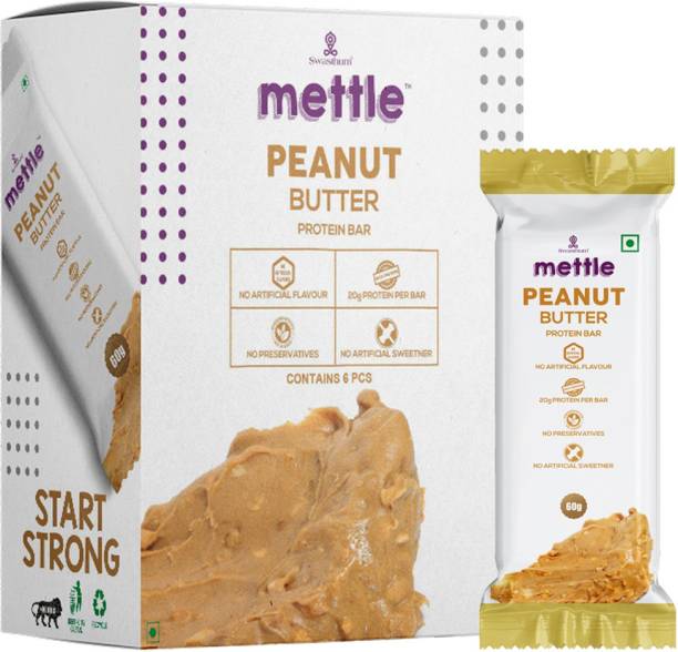 mettle Peanut Butter Protein Bar 60g Energy Bars