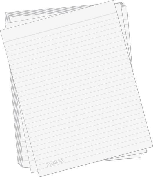 ESCAPER Premium Series Ruled A4 70 gsm Project Paper