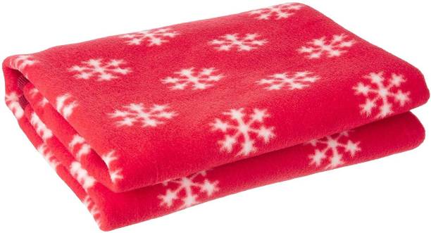 LuvLap Printed Crib AC Blanket for  Mild Winter