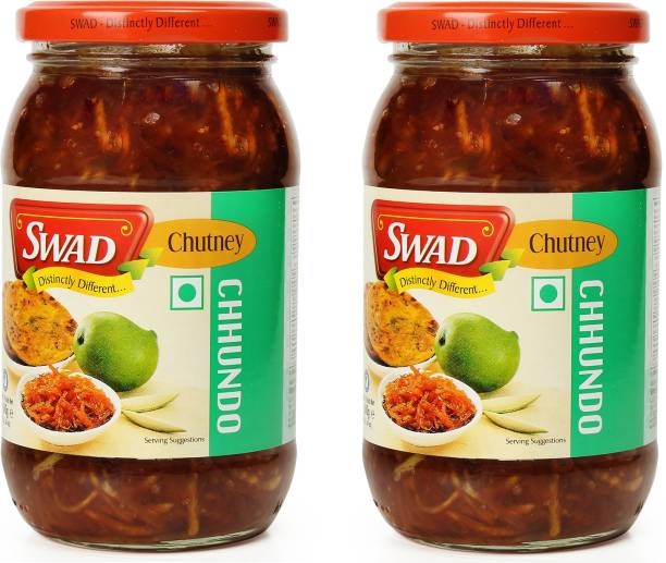 SWAD Delicious and Tangy Mango Chhundo Pickle | Aam Chhunda | 500g Each Mango Pickle