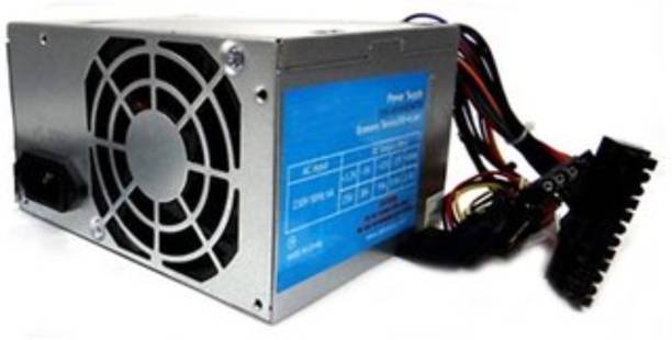 ZEBRONICS SMPS ZEB-N450W (DSATA- 20+4 Pin) Power Supply (Silver) 450 Watts PSU