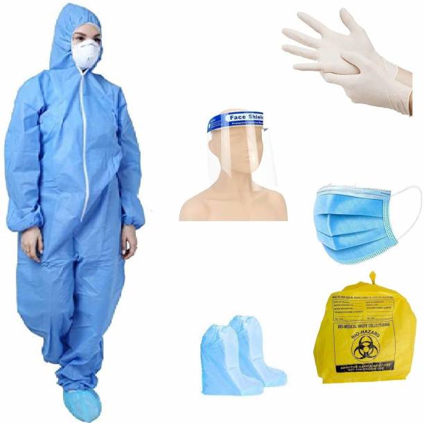 Flosive BLUE PPE KIT 1 Safety Jacket