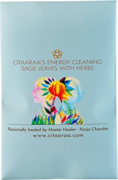 Citaaraa Energy Cleaning Sage Leaves with herbs | Clear Aura | Release Negativity | Cleanse & Charge Objects | Stress Relief