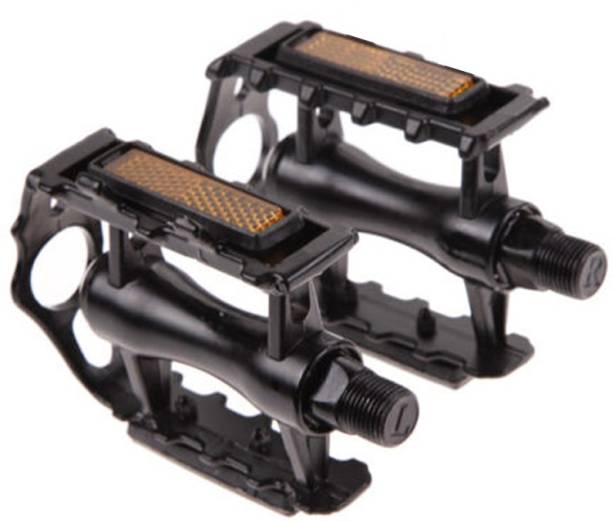 2fortheroad 50089 Bicycle Cycle Cycling Black Alloy Pedals 9/16" MTB Road Lightweight 340gms Pedal