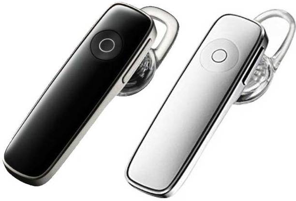 Top Headset I Phone cheap price 5stars Flipkart in India 32 N2B K1 Black & White Bluetooth Headset with Mic Bluetooth Headset