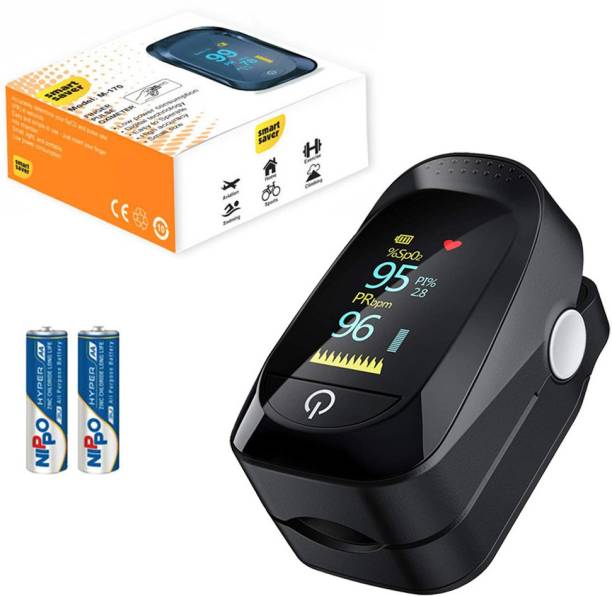 Smart Saver Fingertip Pulse Oximeter - Blood Oxygen Saturation Monitor - SPO2 Pulse Oximeter Pulse Oximeter