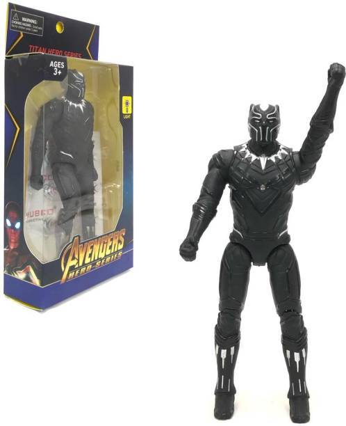 Mubco Avengers Black Panther Titan Hero Series Collection Edition Action Figure | 17cm |