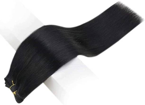 BELLA HARARO Straight  Weft Bundle Synthetic  Extension for Women 24 inch (Natural Colour, 100 gram)-Pack Of 1 Hair Extension