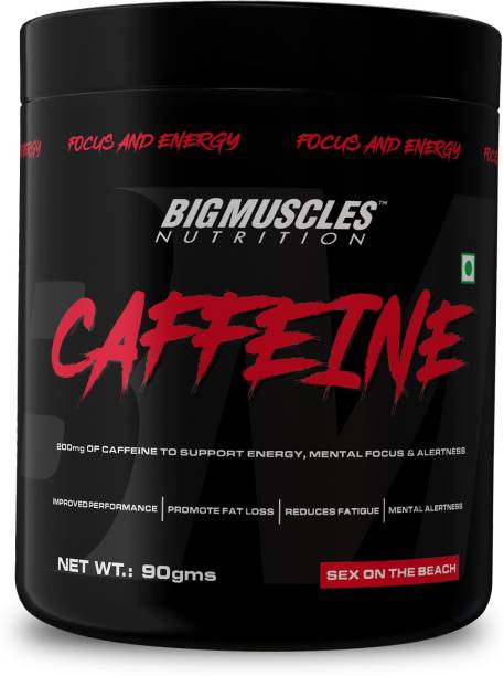 BIGMUSCLES NUTRITION Caffeine | 200mg Caffeine| Energy, Endurance, Mental Focus & Alertness BCAA