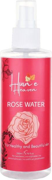 Husn e heaven Rose Water, Helps in Skin toning, For Men and Women, Gulab Jal, Chemical Free