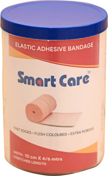 Smart Care Elastic Adhesive 10CM*4MTR Crepe Bandage