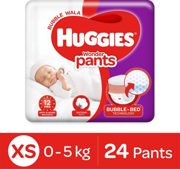 Huggies Wonder Pants with Bubble Bed Technology - XS