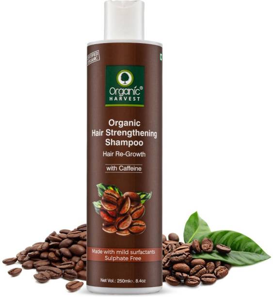Organic Harvest Coffee Shampoo For Hair Fall Control & Hair Growth , Hair Strengthening Shampoo for Women