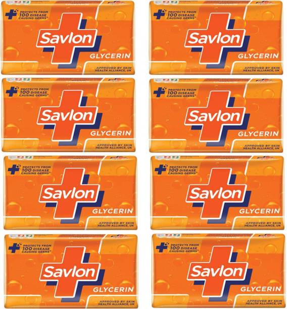 Savlon Glycerin Soap 8X125g