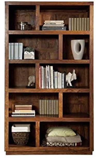 Solid Wood Bookshelves, Solid Oak 2 Shelf Bookcase