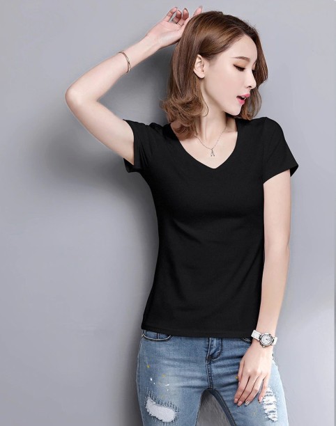 Black S discount 63% WOMEN FASHION Shirts & T-shirts T-shirt Print Morgan T-shirt 