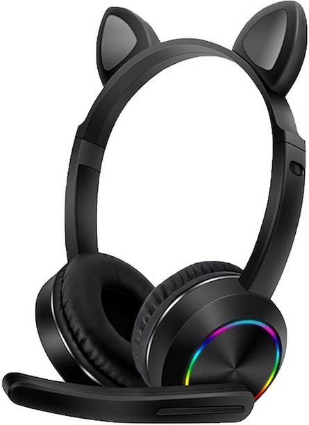Top Headset Kids cheap price 5stars Flipkart in India 1 Ineix cat ear headset kids boys girls 3.5mm over head headphone Wired Headset