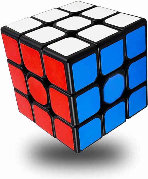 totoy Speed rubix cube 3x3x3 for kids and adults,Multicolor, 1 Piece