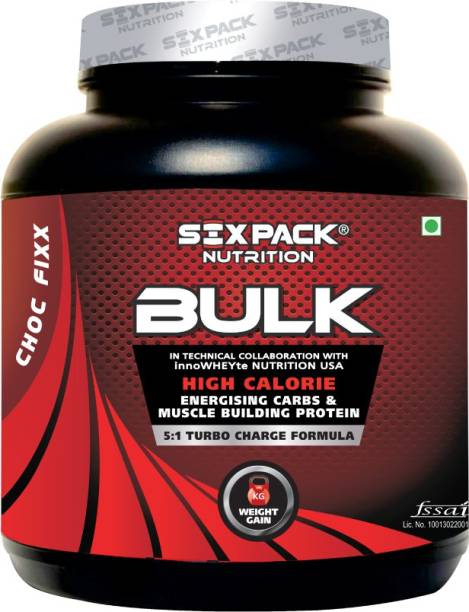 SIX PACK NUTRITION BULK - Weight Gainer Protein Powder Weight Gainers/Mass Gainers