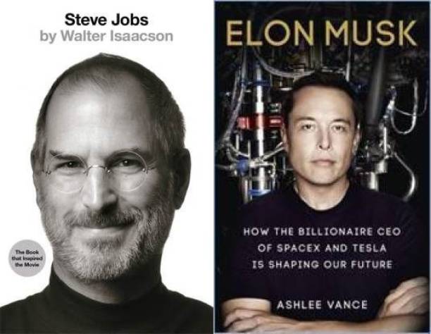 Steve Jobs + Elon Musk (Combo Of 2 Books)