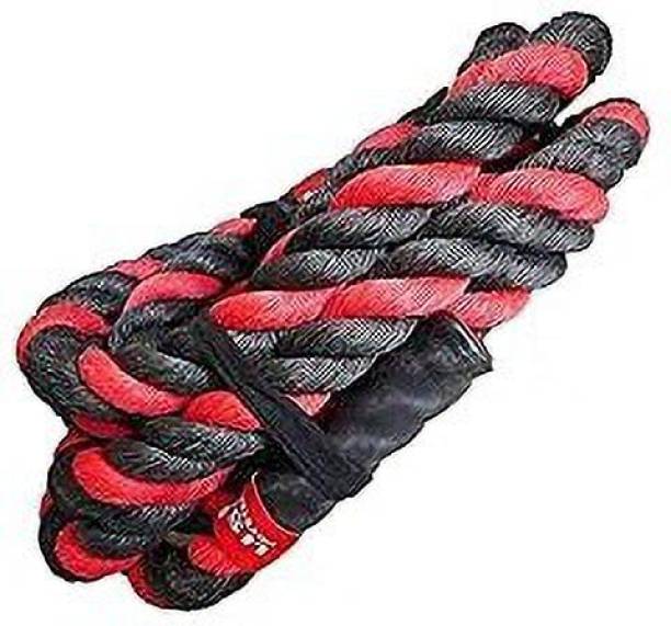 USI UNIVERSAL Battle Rope 30 ft 9 Mtr | Home Exercise PVC Battle Rope | Unisex Gym Battle Rope Battle Rope