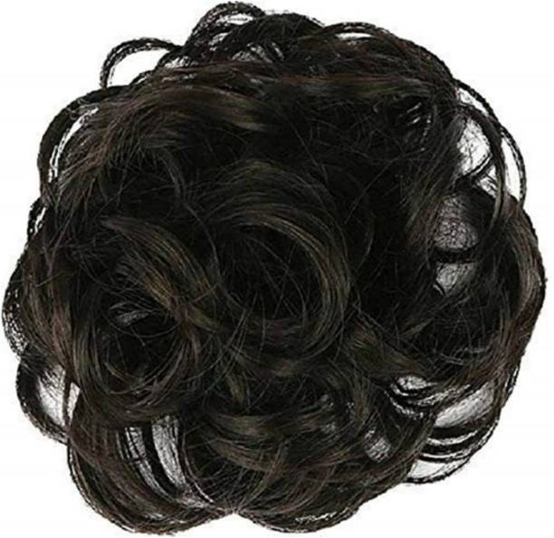 Local Charm Hair Style Black color hair Bun Hair Extension Bun