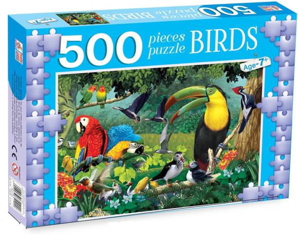 HELLO FRIEND 500 Pcs Birds Puzzle box