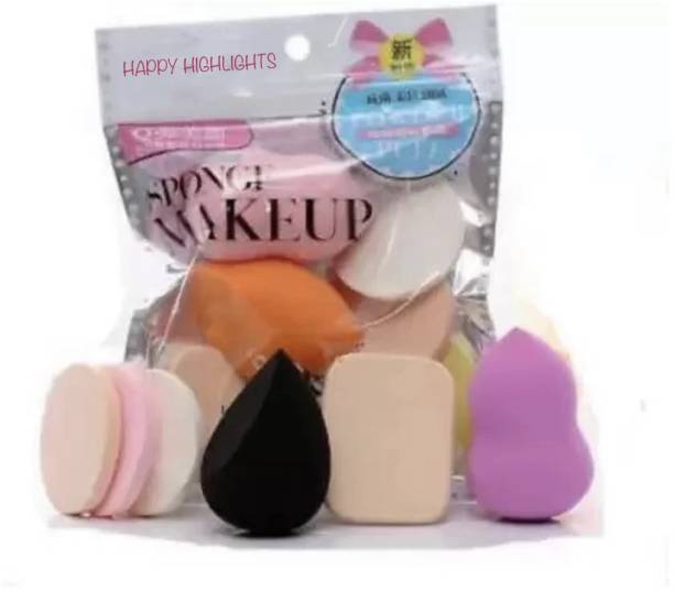 Happy Highlights Keli Makeup Cotton Pad Applicator Foundation Makeup Beauty Blender Powder Puff Sponge Cosmetic Puff