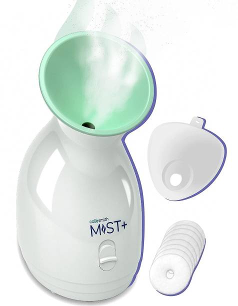 caresmith MIST+ Personal Steamer | Steamer for cold and cough vicks | 2 in 1 Vaporizer Machine for Facial Steaming & Steam Inhalation | Steam Machines | Steamer for Cold and Cough Vaporizer