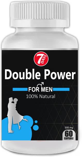 7 Days Men Double Power Stamina Improver Capsule, Fire Performance For Men