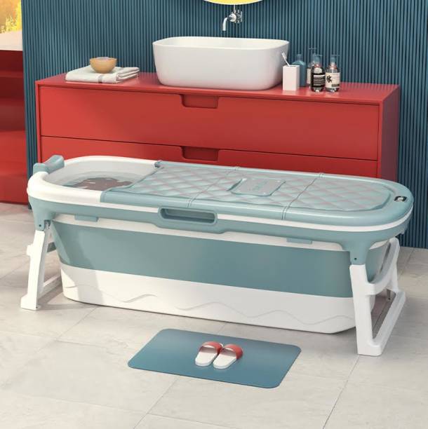 StarAndDaisy Mega Size Collapsible Folding Bath Tub for Kids and Adults